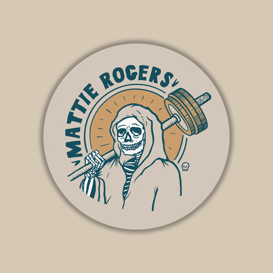 The Reaper Sticker (IVORY)
